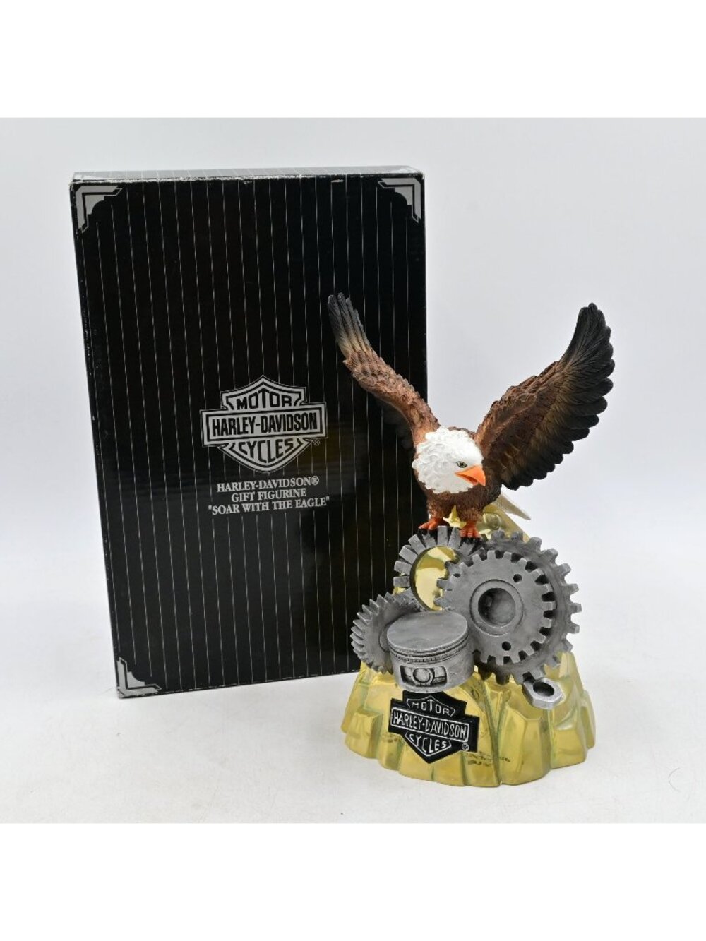 Harley Davidson Soar With The Eagle Vintage 1997 New In Box